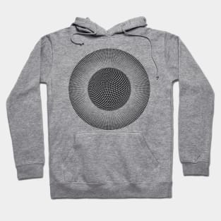 Circled Optical Illusion - #17 Hoodie